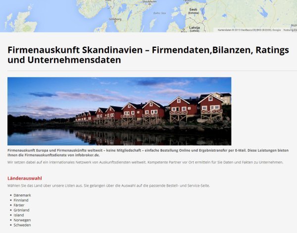 firmenauskunft-skandinavien-uebersichtsseite