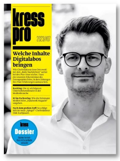 Eigener Chatbot - kress pro 2023#07