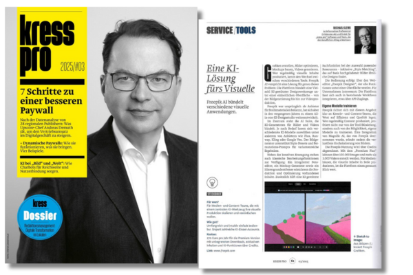 kress pro 205#03 - Freepik AI - Eine KI-Lösungs fürs Visuelle