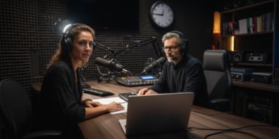 Jennifer Bennett und Ray Cooks - Sprecher des Daily News Update